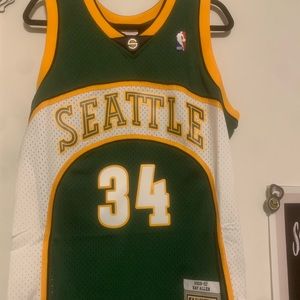 Throwback Seattle Sonics jersey Ray Allen